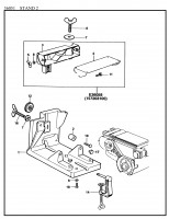 Black & Decker 36051 Stand Spare Parts Type 1